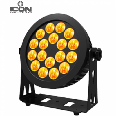 PAR LED 18 Leds 10W RGBW  USO EXTERIOR