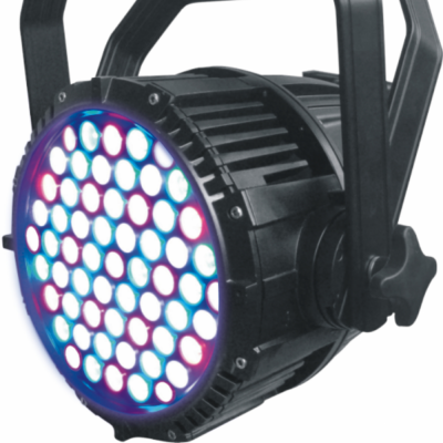 PAR LED 54 leds de 3W RGBW OUTDOOR  