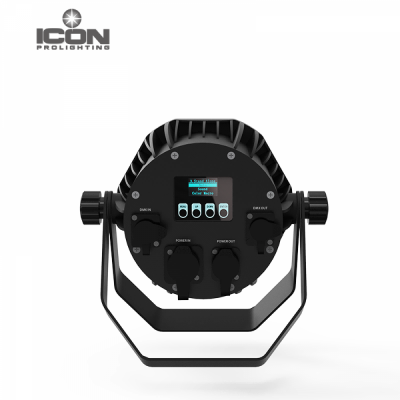 PAR LED 7 LEDS 10W RGBW USO EXTERIOR