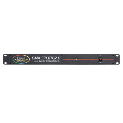 SPLITTER DMX 8 SALIDAS
