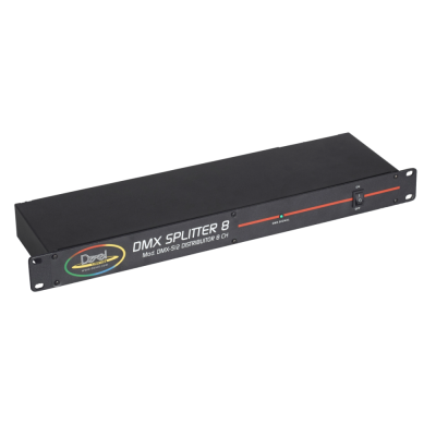 SPLITTER DMX 8 SALIDAS