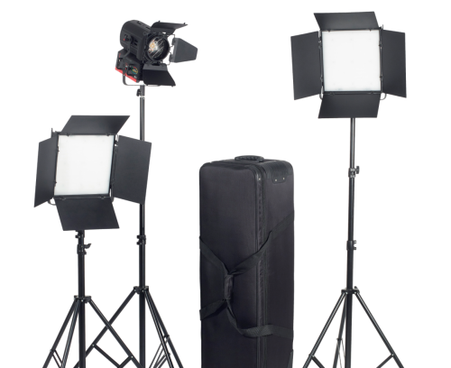 Kits de Iluminacion TV/Video Portables